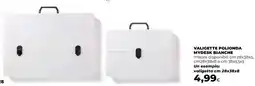 Ipercoop Valigette polionda mydesk bianche offerta