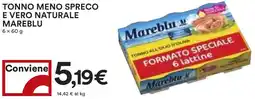 Coop Tonno meno spreco e vero naturale MAREBLU offerta