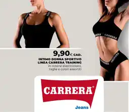 Ipercoop Intimo donna sportivo linea CARRERA training offerta