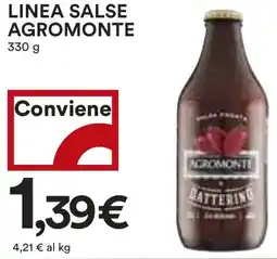 Coop Linea salse AGROMONTE offerta