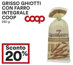 Coop Grisso ghiotti con farro integrale COOP offerta