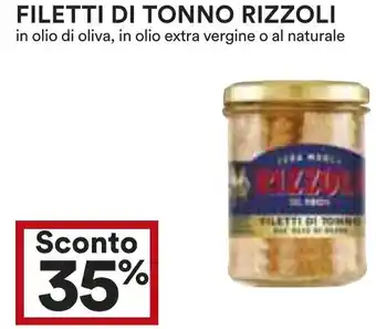 Coop Filetti di tonno RIZZOLI offerta