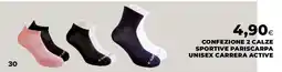 Ipercoop Confezione 2 calze sportive pariscarpa unisex CARRERA active offerta