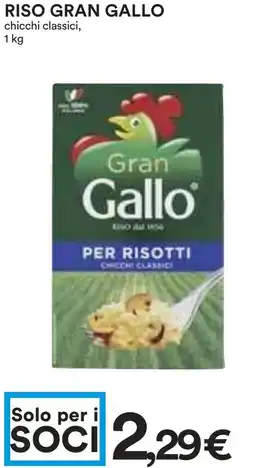 Coop Riso gran gallo offerta
