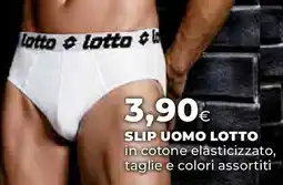 Ipercoop Slip uomo LOTTO offerta