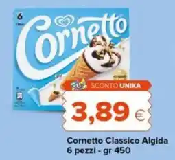 Tigre Cornetto Classico Algida offerta