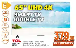 Extracoop TCL TV LED 65" 65P655 offerta