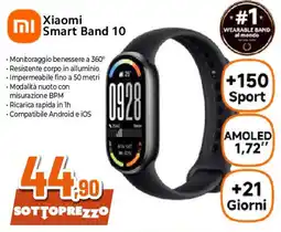 Extracoop Xiaomi Smart Band 10 offerta