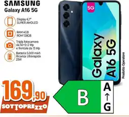 Extracoop SAMSUNG Galaxy A16 5G offerta