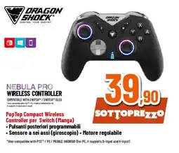 Extracoop DRAGON SHOCK Nebula pro wireless controller offerta