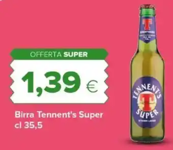 Tigre Amico Birra Tennent's Super offerta
