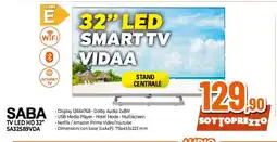 Extracoop SABA TV LED HD 32" SA32S89VDA offerta