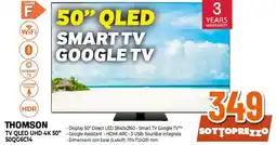 THOMSON TV QLED UHD 4K 50" 50QC6C14