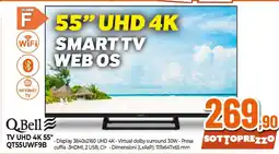 Extracoop Q.Bell TV UHD 4K 55" QT55UWF9B offerta