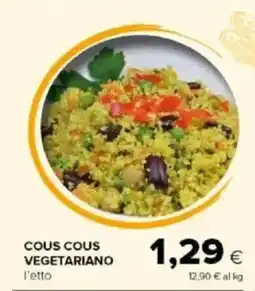 Tigre Amico Cous cous vegetariano offerta