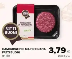 Tigre Amico Hamburger di marchigiana FATTI BUONI offerta