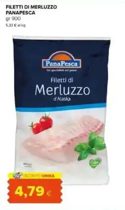 Tigre Amico Filetti di merluzzo PANAPESCA offerta