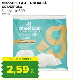 Tigre Amico Mozzarella alta qualità GRANAROLO offerta