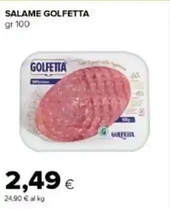 Tigre Amico Salame golfetta offerta