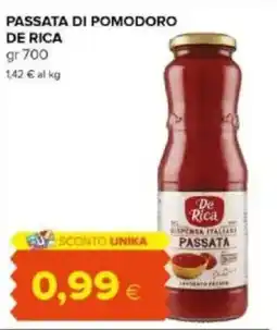 Tigre Amico Passata di pomodoro DE RICA offerta
