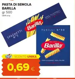 Tigre Amico Pasta di semola BARILLA offerta