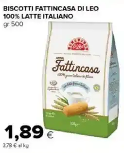 Tigre Amico Biscotti fattincasa di leo 100% latte italiano offerta