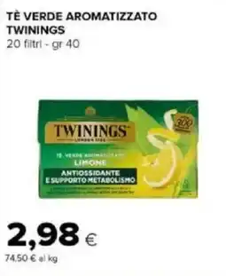 Tigre Amico Tè verde aromatizzato TWININGS offerta