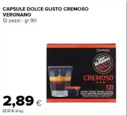 Tigre Amico Capsule dolce gusto cremoso VERGNANO offerta