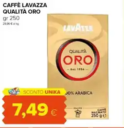 Tigre Amico Caffè lavazza qualità oro offerta