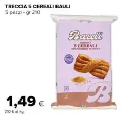 Tigre Amico Treccia 5 cereali BAULI offerta