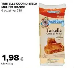 Tigre Amico Tartelle cuor di mela MULINO BIANCO offerta