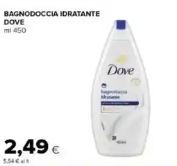 Tigre Amico Bagnodoccia idratante DOVE offerta