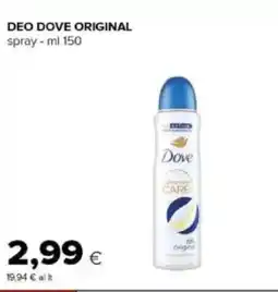 Tigre Amico Deo dove original spray offerta