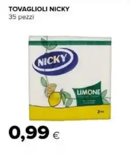 Tigre Amico Tovaglioli NICKY offerta