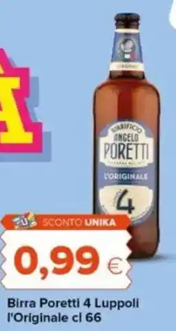 Tigre Birra Poretti 4 Luppoli l'Originale offerta