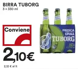 Coop Birra TUBORG offerta