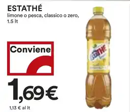 Coop ESTATHÉ limone o pesca, classico o zero offerta