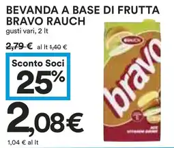 Coop Bevanda a base di frutta bravo RAUCH offerta