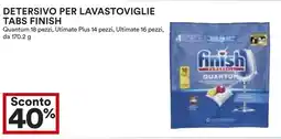 Coop Detersivo per lavastoviglie tabs FINISH offerta