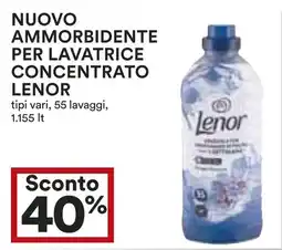 Coop Nuovo ammorbidente per lavatrice concentrato LENOR offerta