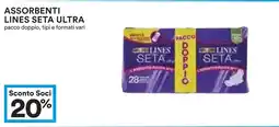 Coop Assorbenti lines seta ultra offerta