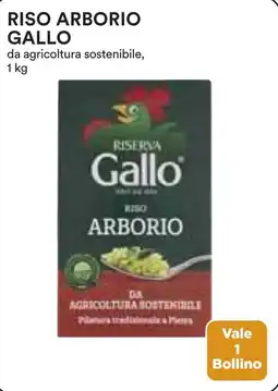 Coop Riso arborio gallo offerta