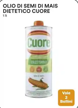 Coop Olio di semi di mais dietetico CUORE offerta