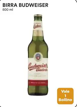 Coop Birra BUDWEISER offerta