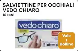 Coop Salviettine per occhiali VEDO CHIARO offerta