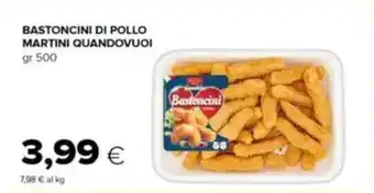 Tigre Bastoncini di pollo martini quandovuoi offerta