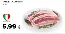 Tigre Pancetta di suino offerta