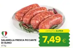 Tigre Salamella fresca piccante di suino offerta
