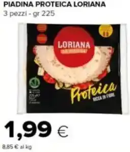 Tigre Piadina proteica LORIANA offerta