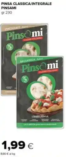 Tigre Pinsa classica/integrale PINSAMI offerta